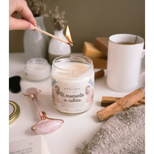 Book and Glow - *Perfect Moments* - Soy Candle - My Moment of Calm