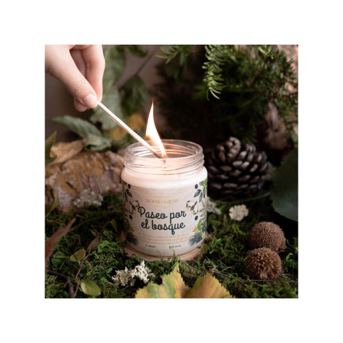 Book and Glow - *Perfect Moments* - Soy Candle - Paseo por el bosque