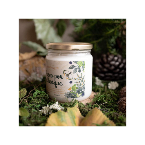 Book and Glow - *Perfect Moments* - Soy Candle - Paseo por el bosque