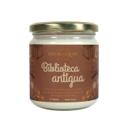 Book and Glow - *Perfect Moments* - Soy Candle - Biblioteca antigua