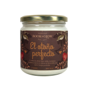 Book and Glow - *Perfect Moments* - Vegan Soy Candle - El otoño perfecto