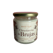 Book and Glow - *Wanderlust* - Soy candle - Chocolaterías de Brujas