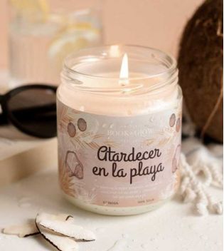 Book and Glow - *Perfect Moments* - Soy Candle - Atardecer en la playa
