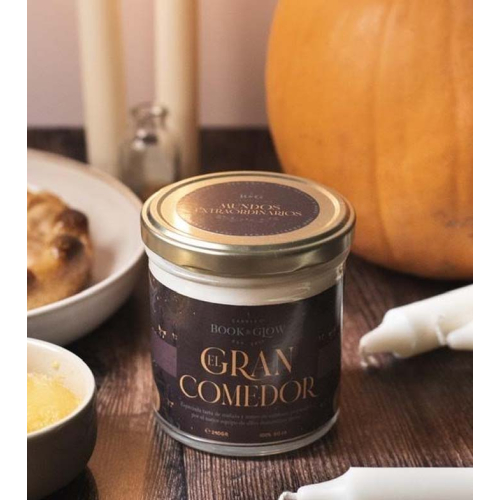 Book and Glow - *Mundos Extraordinarios* - Soy candle - El Gran Comedor