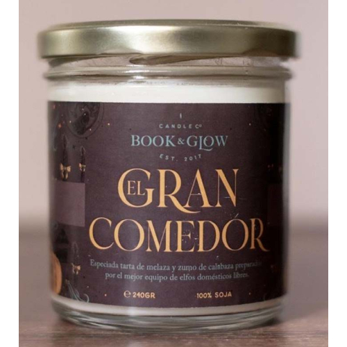 Book and Glow - *Mundos Extraordinarios* - Soy candle - El Gran Comedor