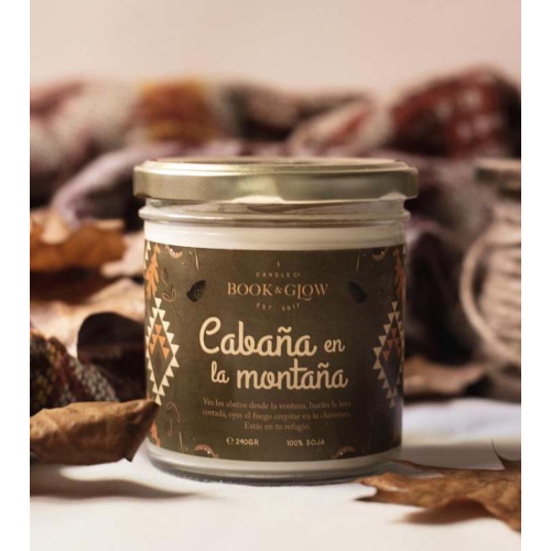 Book and Glow - *Perfect Moments* - Soy Candle - Cabaña en la montaña
