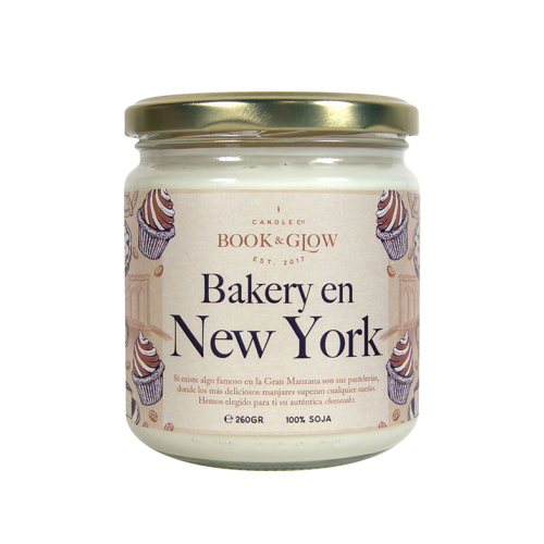 Book and Glow - *Wanderlust* - Soy candle - Bakery en New York