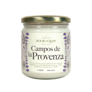 Book and Glow - *Wanderlust* - Soy candle - Campos de la provenza