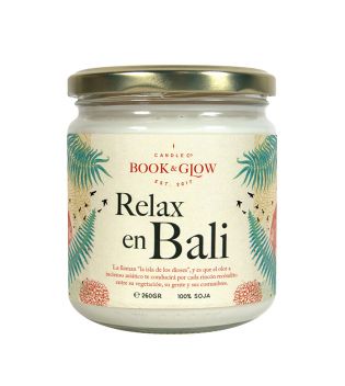 Book and Glow - *Wanderlust* - Soy candle - Relax en Bali