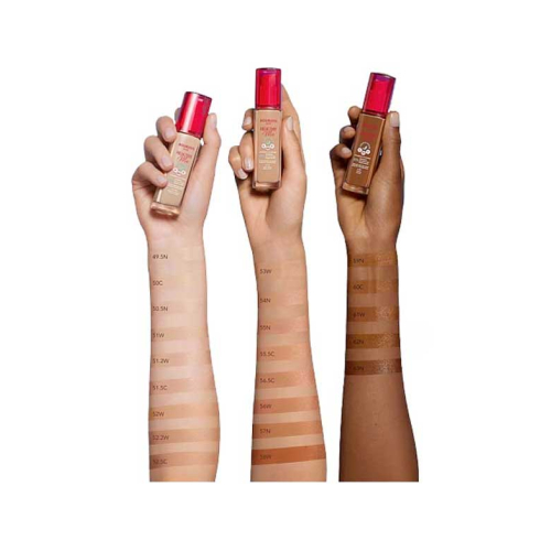 Bourjois - Foundation Healthy Mix Clean Foundation - 60C: Deep Amber