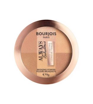 Bourjois - Powder bronzer Always Fabulous - 01: Medium