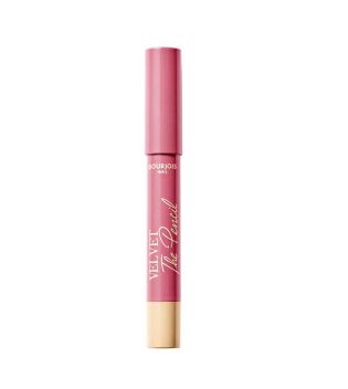 Bourjois - Lipstick and lip liner 2 in 1 Velvet The Pencil - 02: Amou-Rose