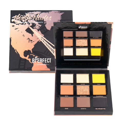 BPerfect - *Compass of Creativity* - Eyeshadow Palette North Nudes