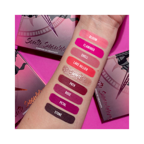 BPerfect - *Compass of Creativity* - Eyeshadow Palette South Smoulders
