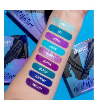 BPerfect - *Compass of Creativity* - Eyeshadow Palette West Waters