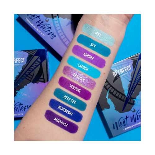 BPerfect - *Compass of Creativity* - Eyeshadow Palette West Waters