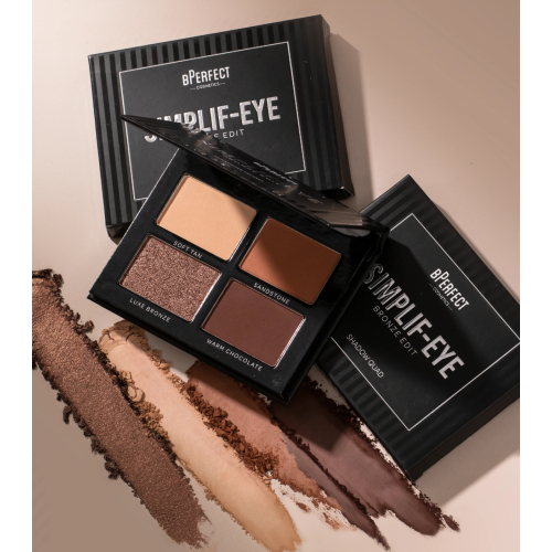 BPerfect - *Simplif-Eye* - Eyeshadow Palette - Bronze Edit