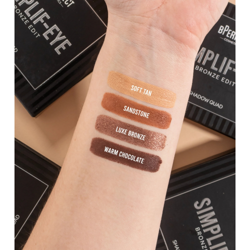 BPerfect - *Simplif-Eye* - Eyeshadow Palette - Bronze Edit