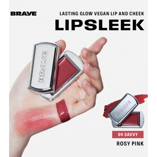 Braye - Lip and Cheek Balm Lipsleek - 04: Savy