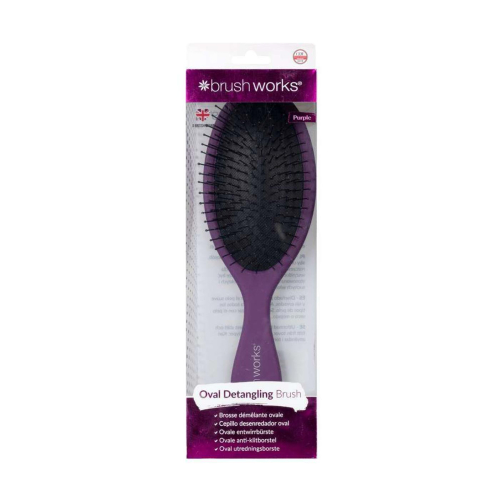 Brushworks - Detangling Brush - Purple