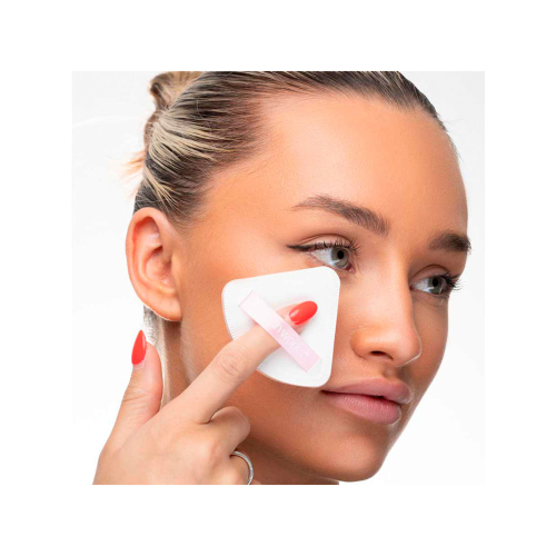 Brushworks - Padded Triangular Makeup Puff Duo