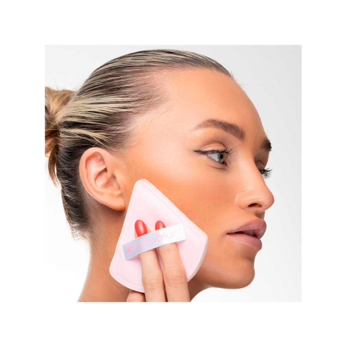 Brushworks - Padded Triangular Makeup Puff Duo