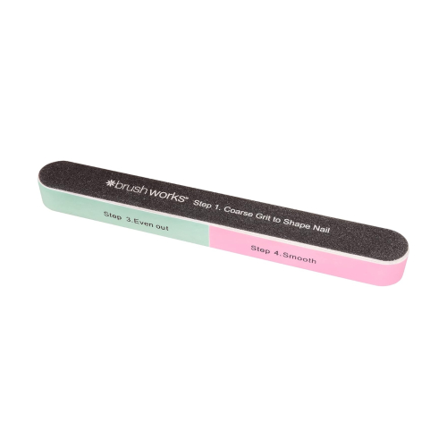 BrushWorks - Nail File 6 Way Shaoe & Shine Buffer