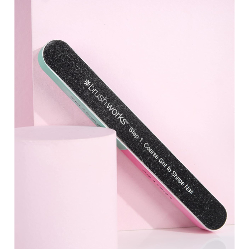 BrushWorks - Nail File 6 Way Shaoe & Shine Buffer