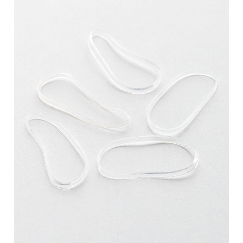 Brushworks - Pack of transparent elastic bands