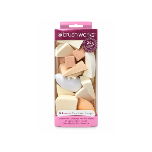 Brushworks - 24-piece makeup sponge set