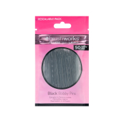 Brushworks - Set of 50 Hairpins Bobby Pins - Black