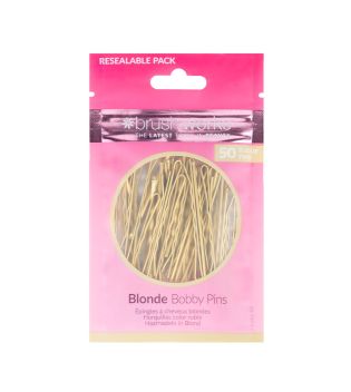 Brushworks - Set of 50 Bobby Pins Bobby Pins - Blonde