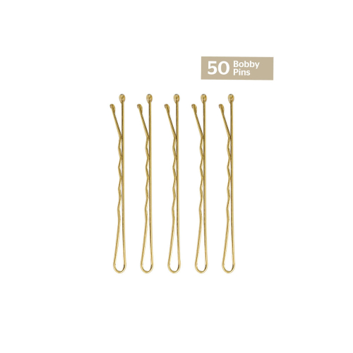 Brushworks - Set of 50 Bobby Pins Bobby Pins - Blonde