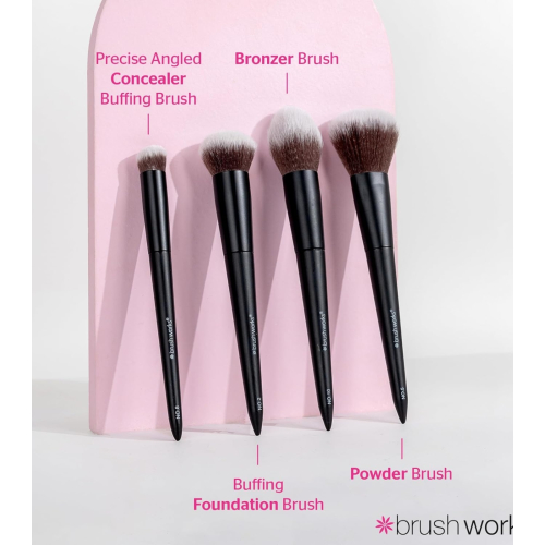 Brushworks - Brush Set Buff and Blend Face Set