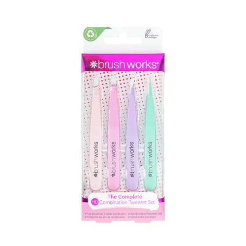 Brushworks - Tweezers set - Pastel