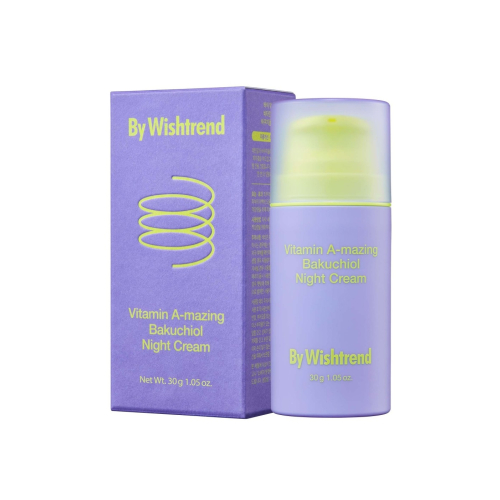By Wishtrend - Night Face Cream Vitamin A-mazing Bakuchiol - Mature Skin