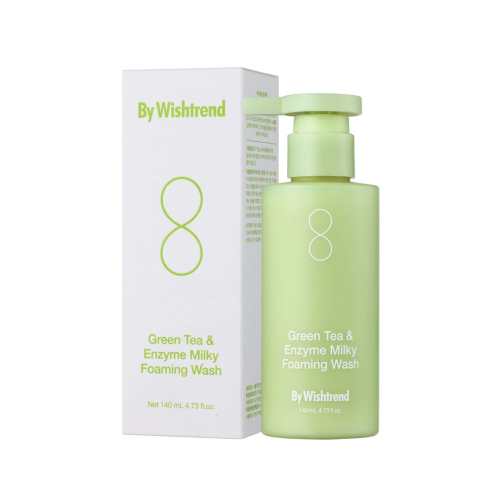 By Wishtrend - Cleansing foam Green Tea & Enzyme Milky