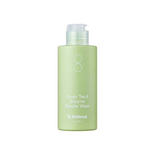 By Wishtrend - Facial Cleansing Powder Green Tea & Enzyme - Combination and Oily Skin
