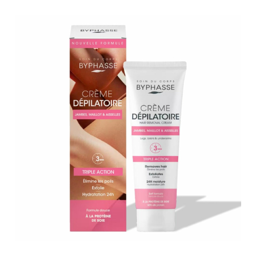 Byphasse - Hair removal cream - Silk protein