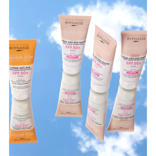 Byphasse - Anti-aging facial cream SPF 50+
