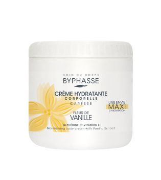 Byphasse - Moisturizing body cream - Vanilla extract
