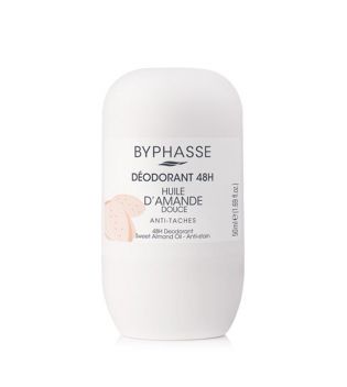 Byphasse - Roll-on deodorant 48h Sweet Almond Oil