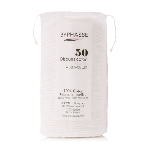 Byphasse - Oval cotton pads - 50 units