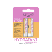 Byphasse - Duo of moisturizing lip balms with SPF30