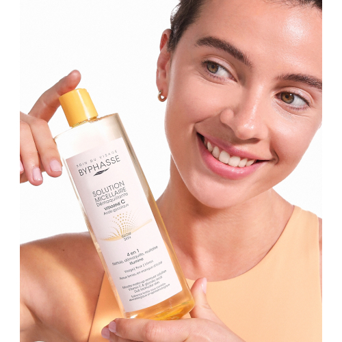 Byphasse - Micellar Cleansing Solution Glow Skin 500ml - Vitamine C