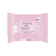 Byphasse - Makeup remover wipes 20 units - Milk proteins