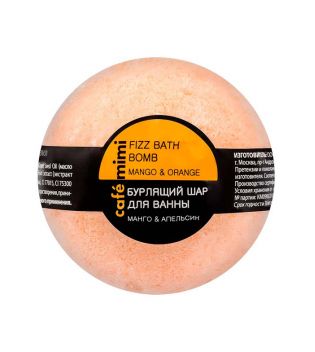 Café Mimi - Effervescent Bath Bomb - Mango and Orange