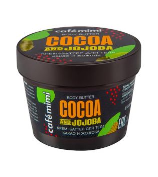 Café Mimi - Cocoa and jojoba body butter-cream