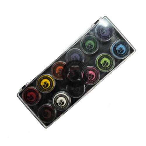 Cameleon - 12 shades makeup palette aquacolor