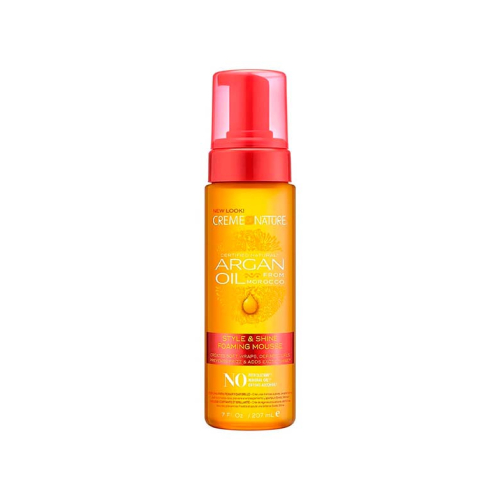 Creme of Nature - Foaming hair mousse with argan oil